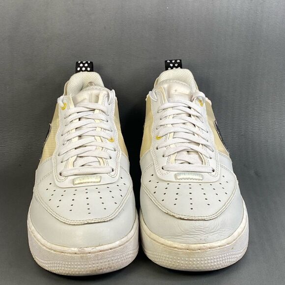 Nike Air Force 1 React 'Sail Barely Volt sneaker shoes mens size  9.5 - Picture 2 of 8